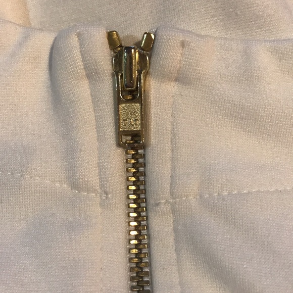 Ann Taylor Womens Cream Floral Embroidered Ponte Knit Bell Sleeve Top Petite S - Picture 6 of 6